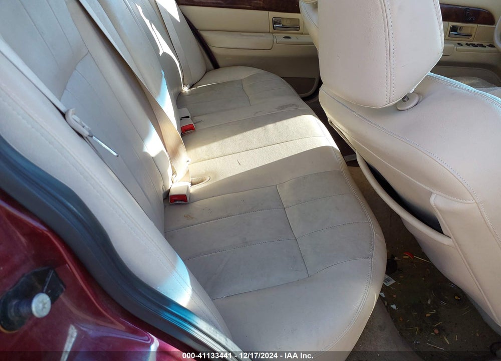 2008 MERCURY GRAND MARQUIS VIN: 2MEFM75V68X663841