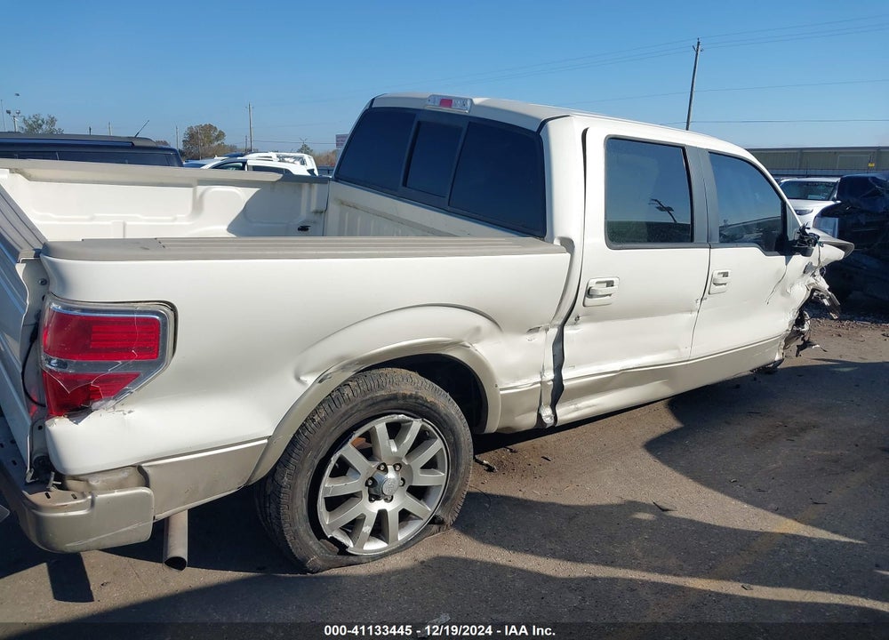 2009 FORD F150 VIN: 1FTPW12VX9KC74478