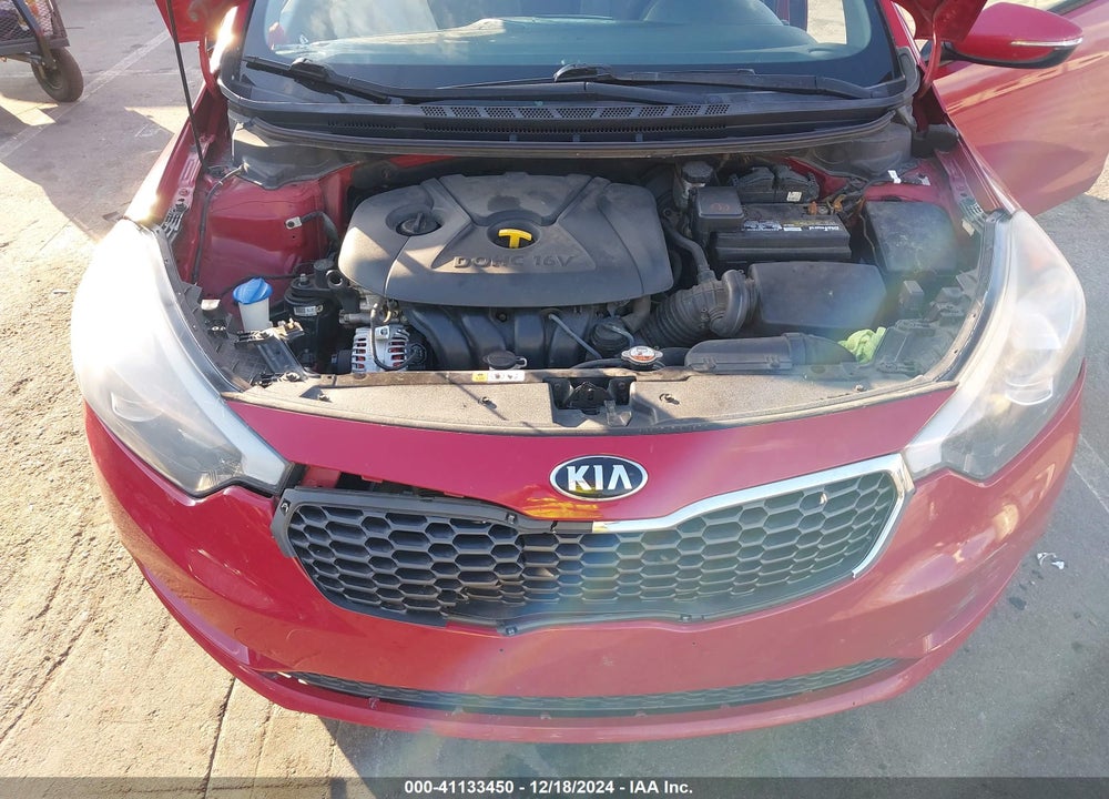 2016 KIA FORTE VIN: KNAFX4A65G5537523