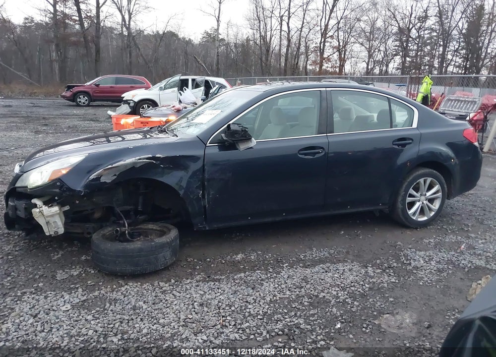 2013 SUBARU LEGACY 2.5I PREMIUM VIN: 4S3BMBC69D3038873