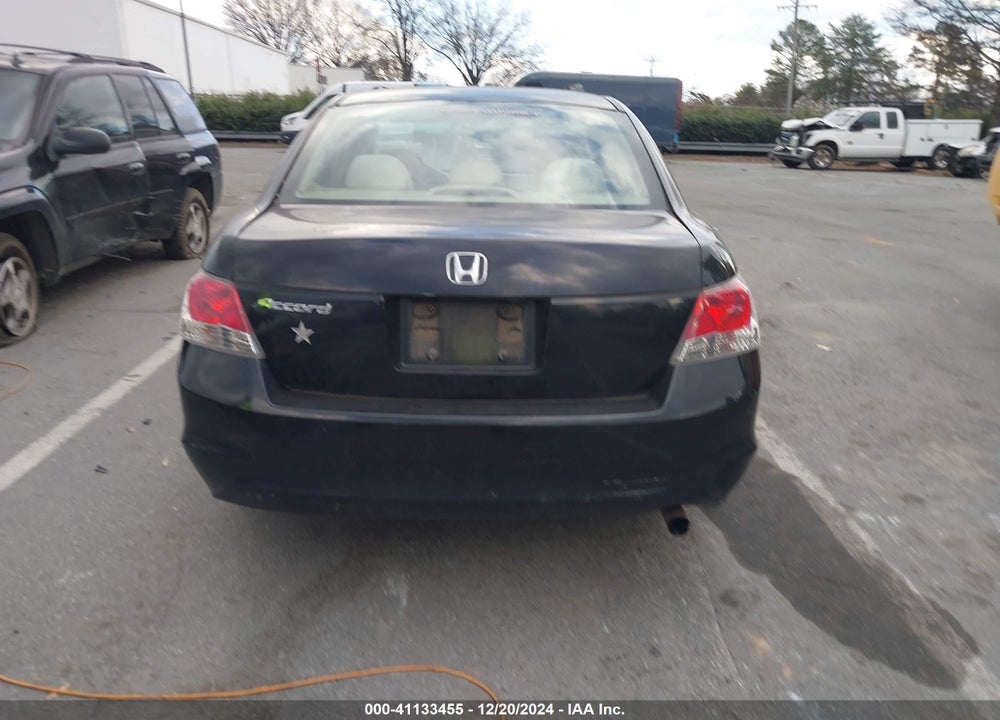 2008 HONDA ACCORD 2.4 LX VIN: 1HGCP26338A127449