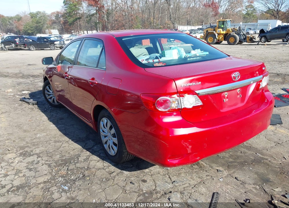 2013 TOYOTA COROLLA LE VIN: 5YFBU4EE4DP152917