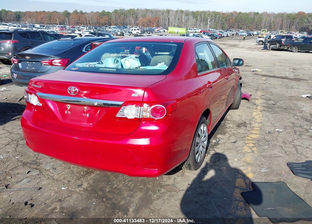 2013 TOYOTA COROLLA LE VIN: 5YFBU4EE4DP152917