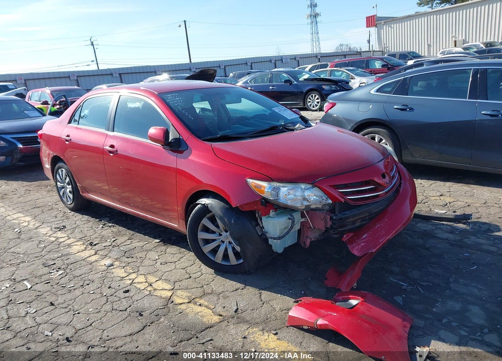 2013 TOYOTA COROLLA LE VIN: 5YFBU4EE4DP152917