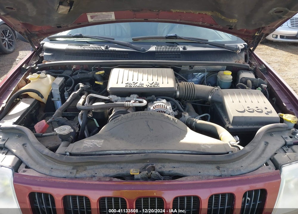2000 JEEP GRAND CHEROKEE LIMITED VIN: 1J4GW58N8YC164000