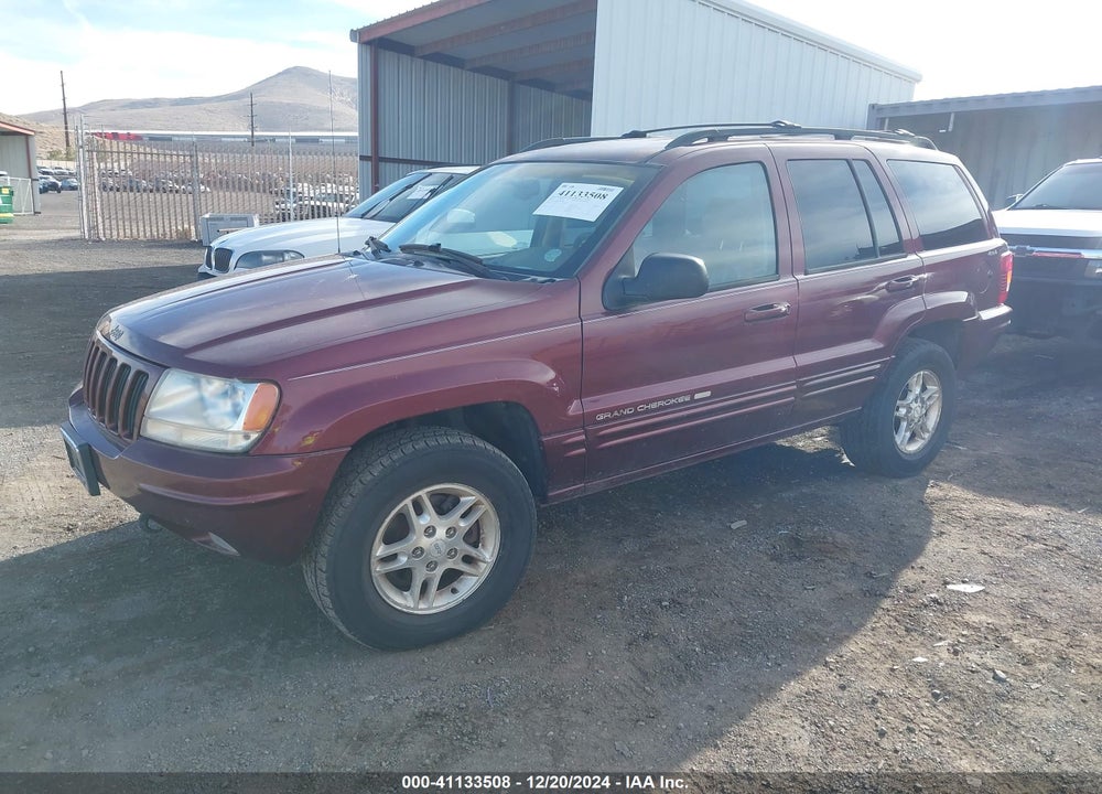 2000 JEEP GRAND CHEROKEE LIMITED VIN: 1J4GW58N8YC164000
