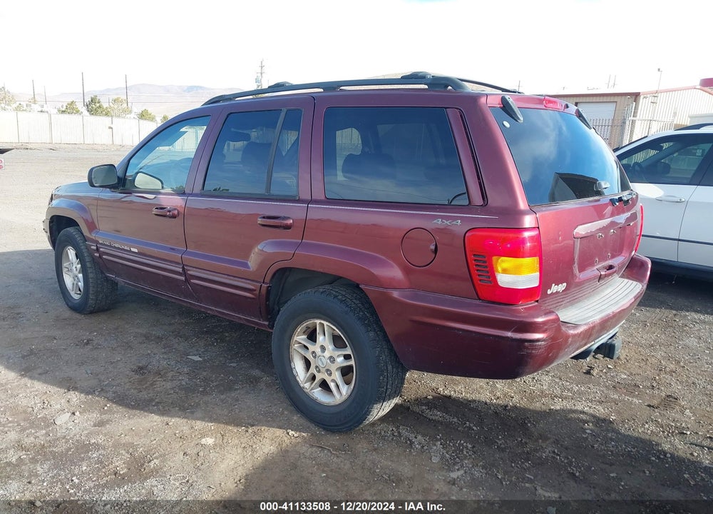 2000 JEEP GRAND CHEROKEE LIMITED VIN: 1J4GW58N8YC164000