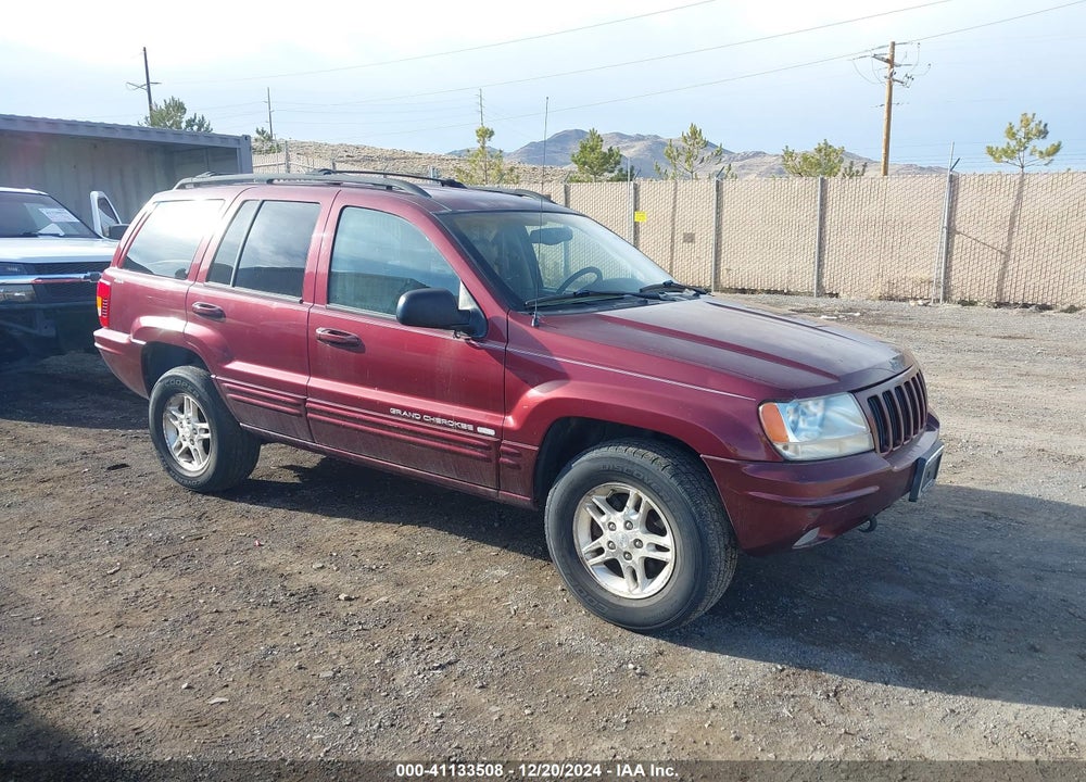 2000 JEEP GRAND CHEROKEE LIMITED VIN: 1J4GW58N8YC164000