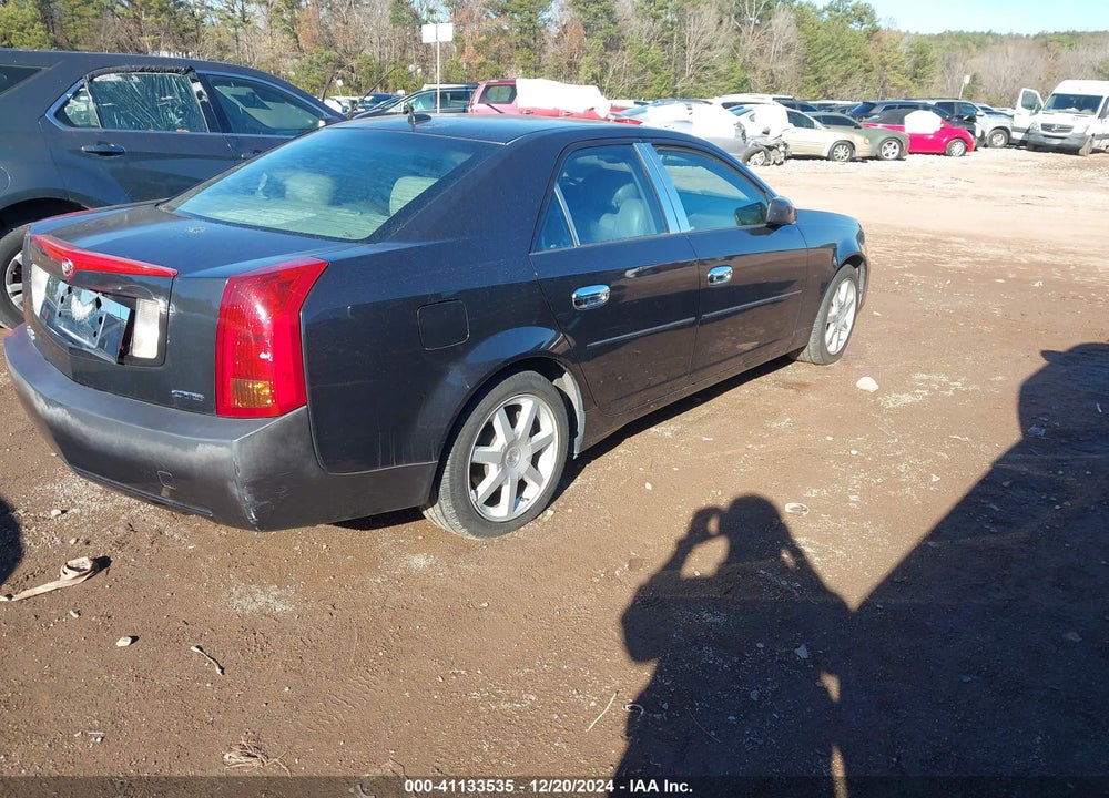 2005 CADILLAC CTS STANDARD VIN: 1G6DP567050116243