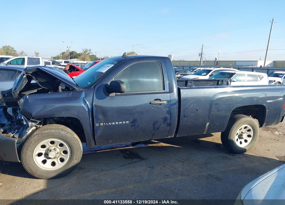2007 CHEVROLET SILVERADO VIN: 1GCEC14C57Z583081