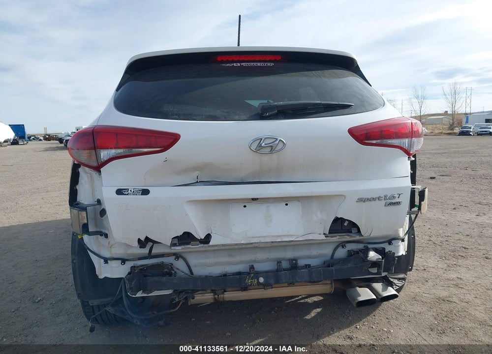 2016 HYUNDAI TUCSON VIN: KM8J3CA2XGU043398