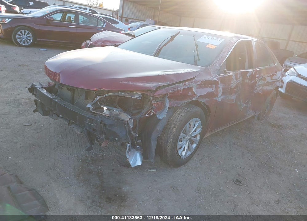 2017 TOYOTA CAMRY LE VIN: 4T1BF1FK0HU743666