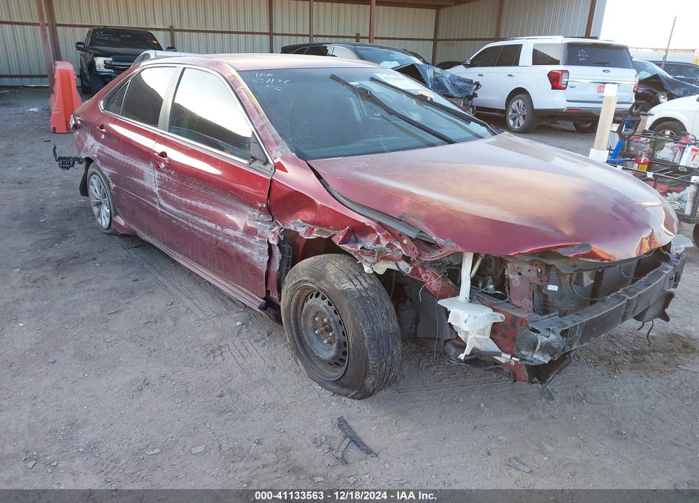 2017 TOYOTA CAMRY LE VIN: 4T1BF1FK0HU743666