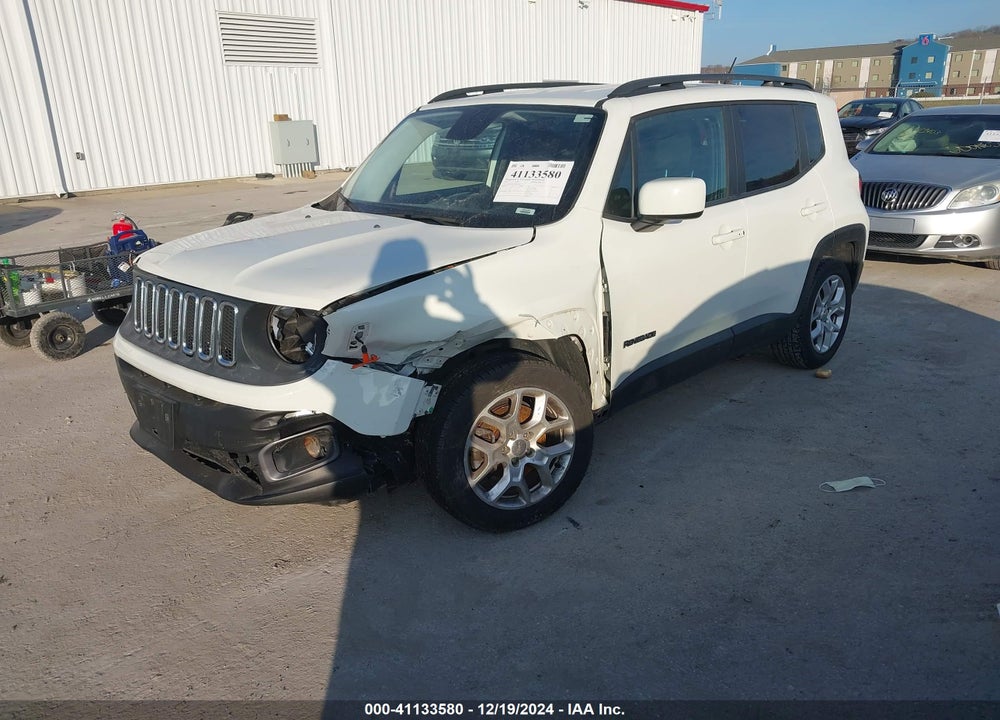 2016 JEEP RENEGADE LATITUDE VIN: ZACCJABT5GPC46540