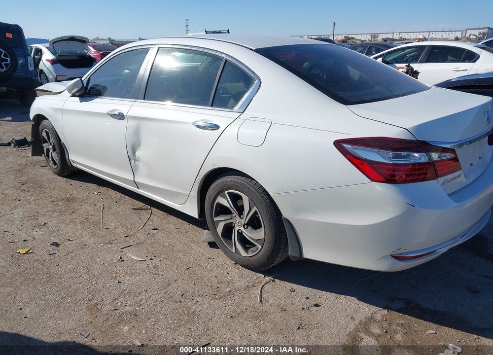 2016 HONDA ACCORD LX VIN: 1HGCR2F32GA096090