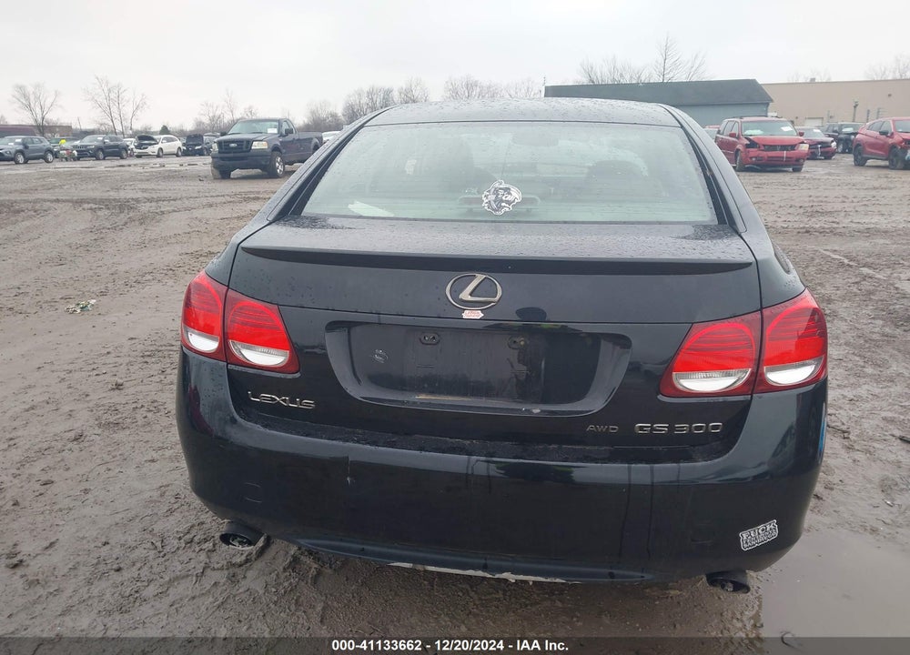 2006 LEXUS GS 300 VIN: JTHCH96S260009826