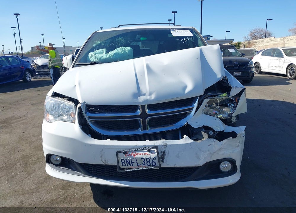2019 DODGE GRAND CARAVAN SXT VIN: 2C4RDGCG0KR662246