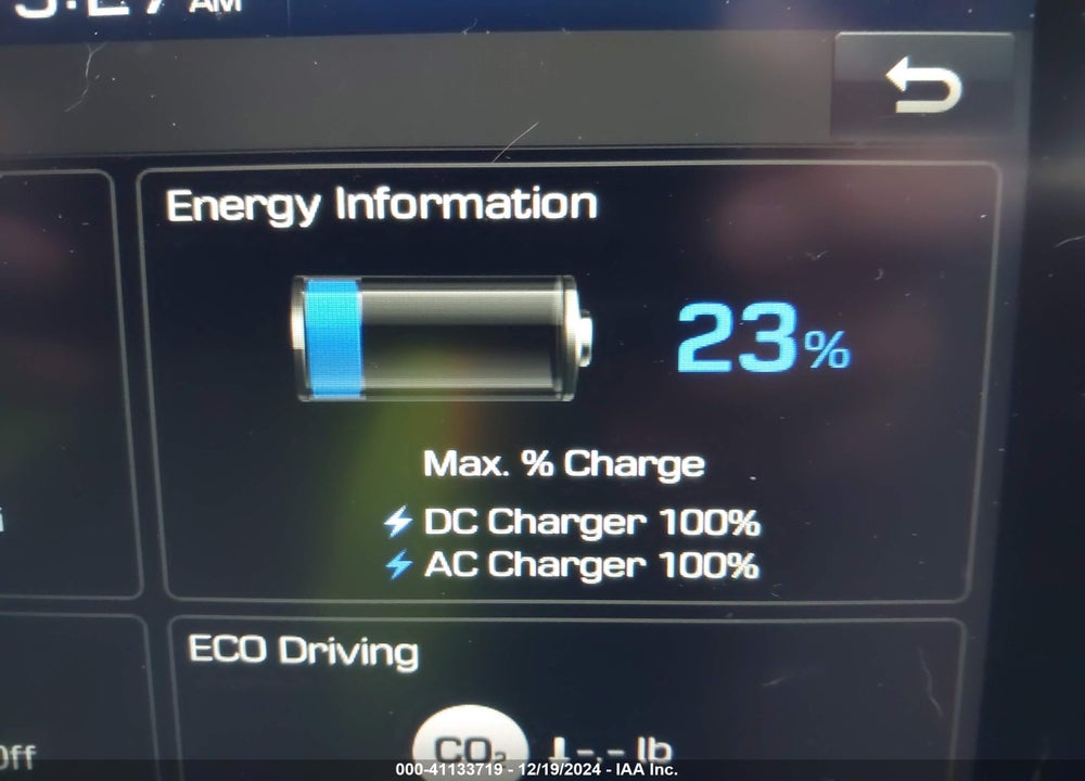 2020 HYUNDAI IONIQ ELECTRIC SE VIN: KMHC75LJ1LU060842