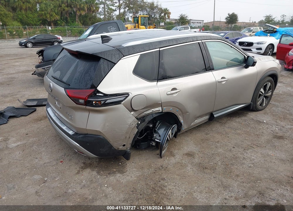 2022 NISSAN ROGUE PLATINUM INTELLIGENT AWD VIN: JN8BT3DD3NW271058