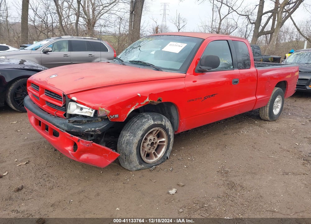 1999 DODGE DAKOTA SLT/SPORT VIN: 1B7GL22X0XS153293