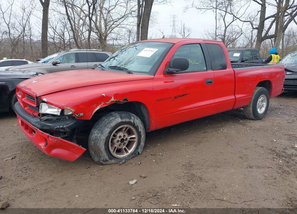 1999 DODGE DAKOTA SLT/SPORT VIN: 1B7GL22X0XS153293