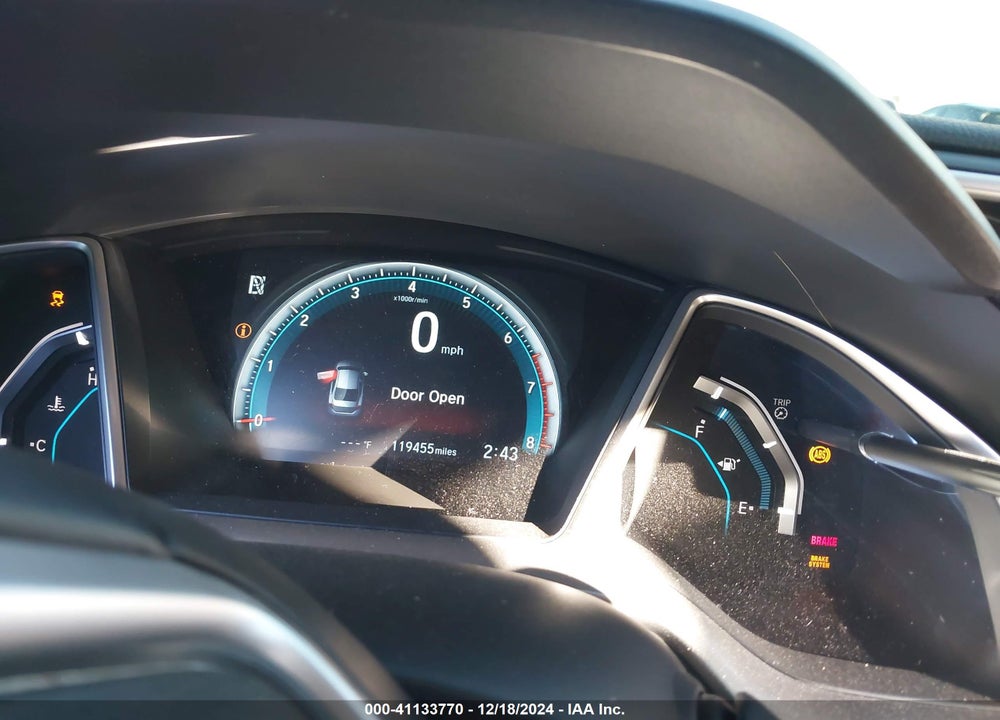 2018 HONDA CIVIC EX-T VIN: JHMFC1F36JX008197