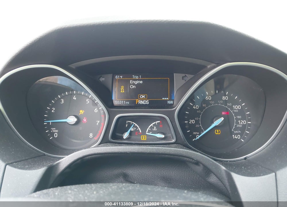 2018 FORD FOCUS SE VIN: 1FADP3FE5JL286323