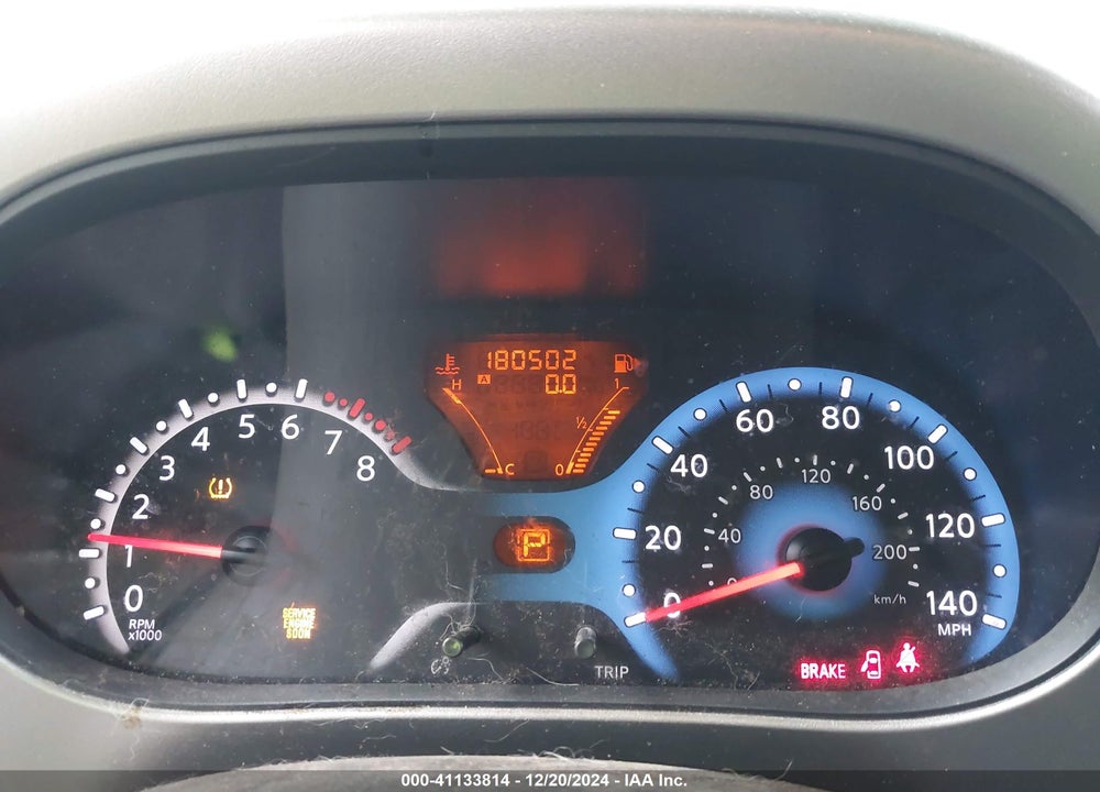 2010 NISSAN CUBE 1.8 S VIN: JN8AZ2KR8AT171309