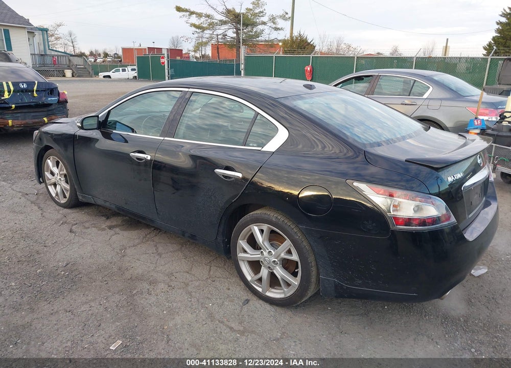 2012 NISSAN MAXIMA 3.5 SV VIN: 1N4AA5AP9CC813789