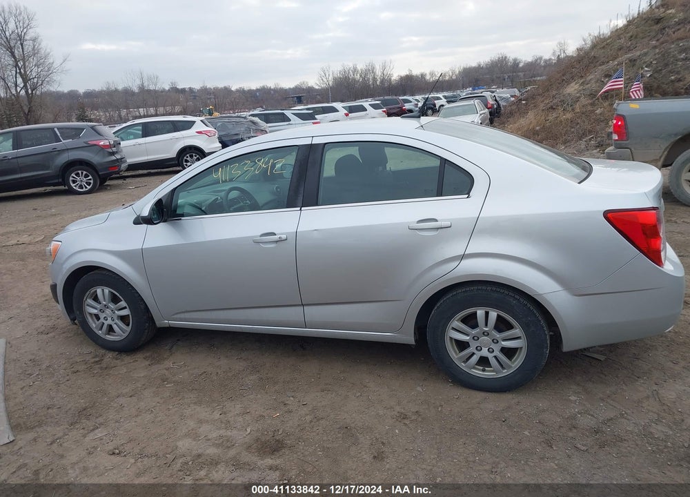 2014 CHEVROLET SONIC LT AUTO VIN: 1G1JC5SB9E4207485