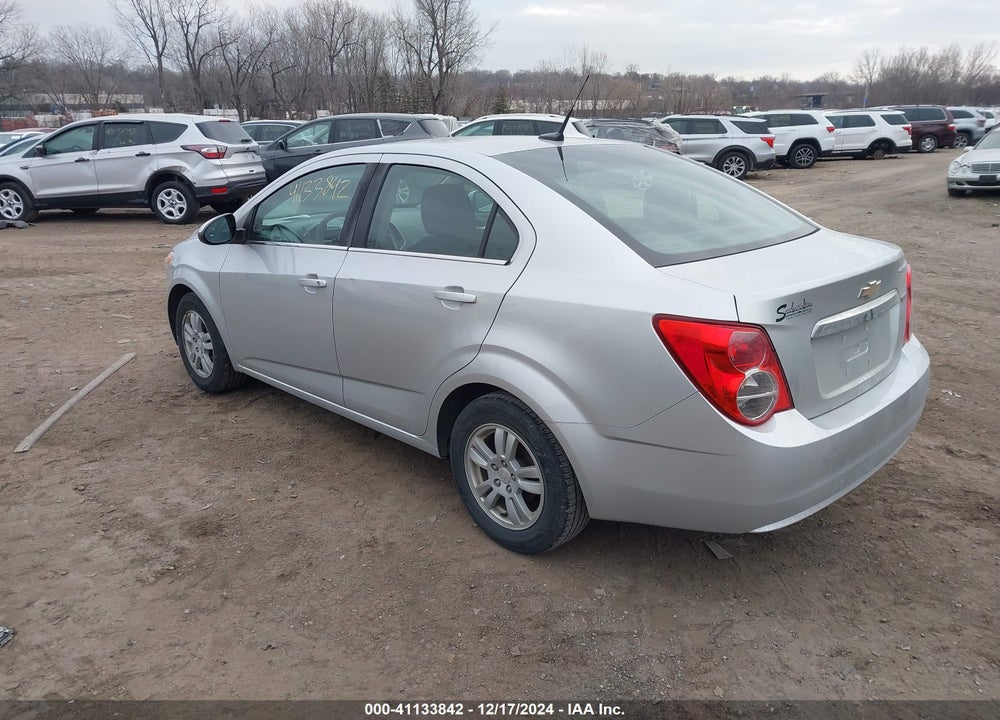 2014 CHEVROLET SONIC LT AUTO VIN: 1G1JC5SB9E4207485