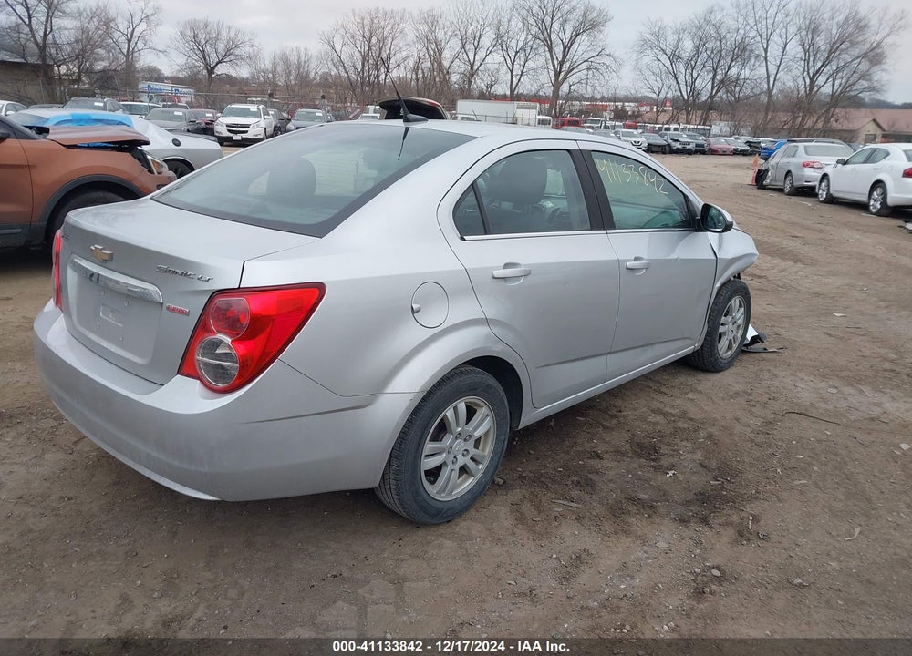 2014 CHEVROLET SONIC LT AUTO VIN: 1G1JC5SB9E4207485