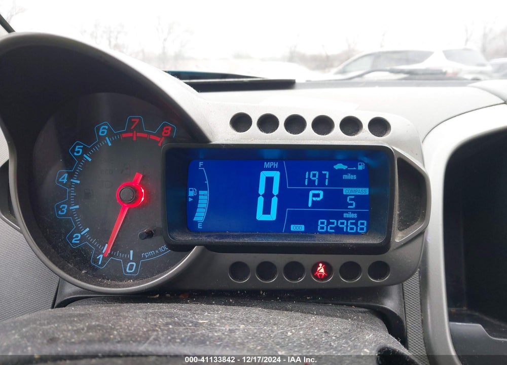 2014 CHEVROLET SONIC LT AUTO VIN: 1G1JC5SB9E4207485