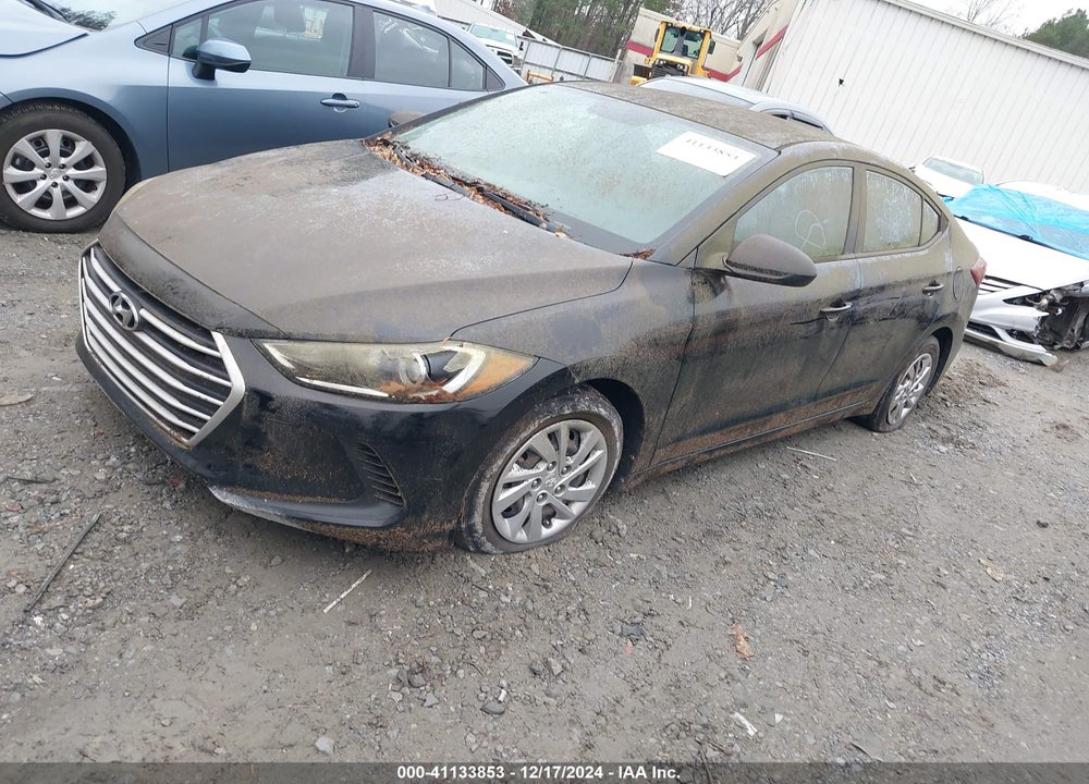 2017 HYUNDAI ELANTRA SE VIN: KMHD74LF0HU396810