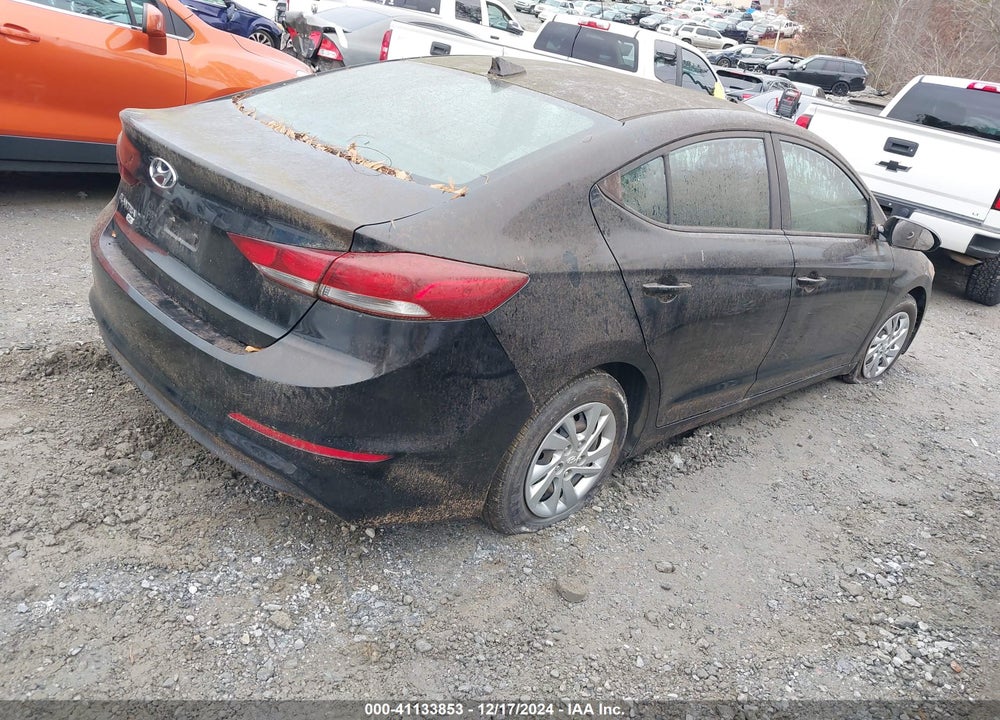 2017 HYUNDAI ELANTRA SE VIN: KMHD74LF0HU396810