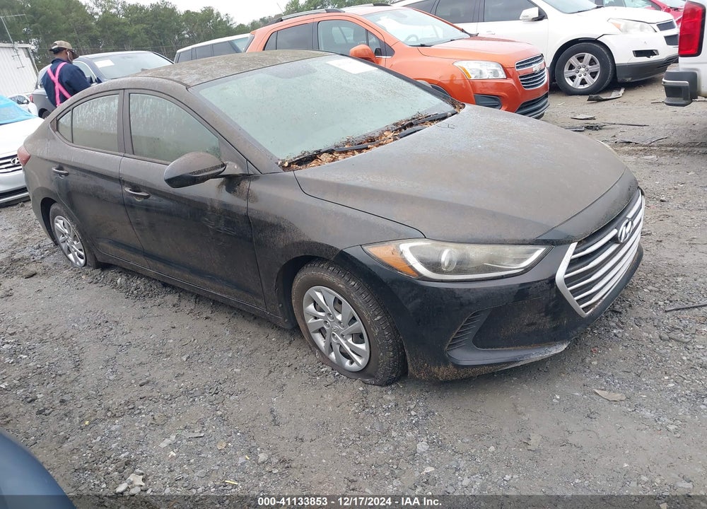 2017 HYUNDAI ELANTRA SE VIN: KMHD74LF0HU396810