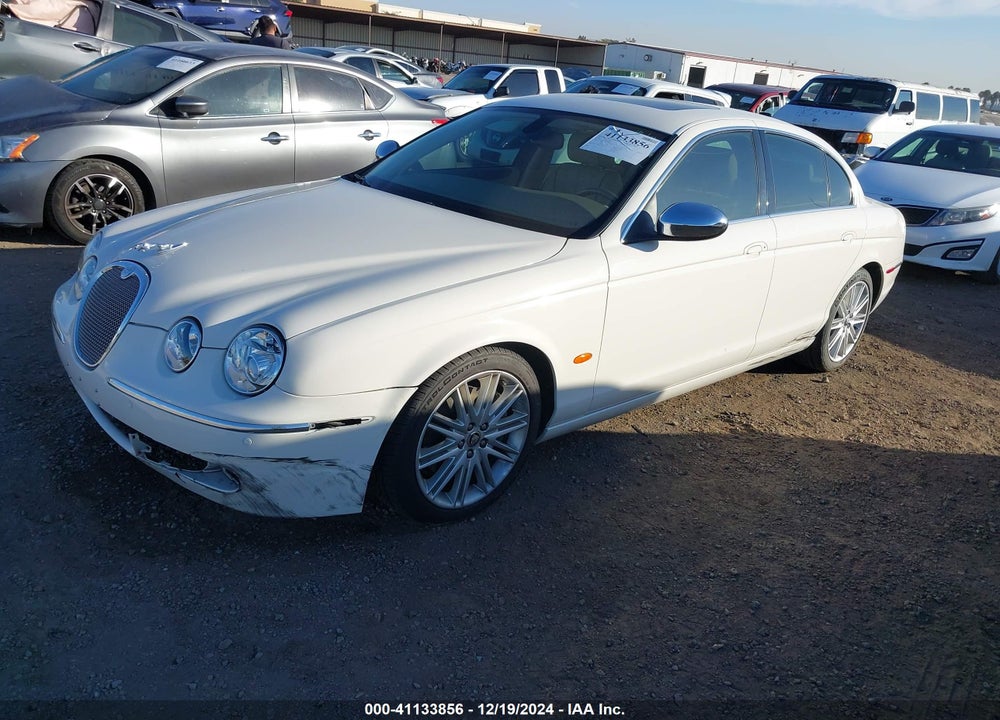 2008 JAGUAR S-TYPE 4.2 V8 VIN: SAJWA01BX8HN89631