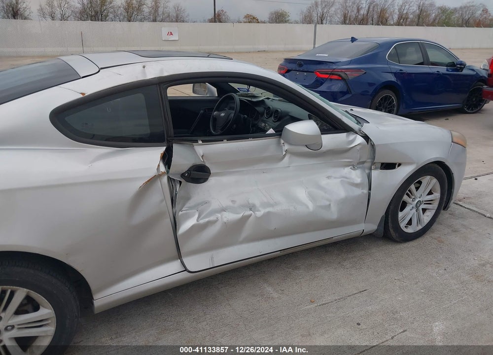 2008 HYUNDAI TIBURON GS VIN: KMHHM66D08U274951
