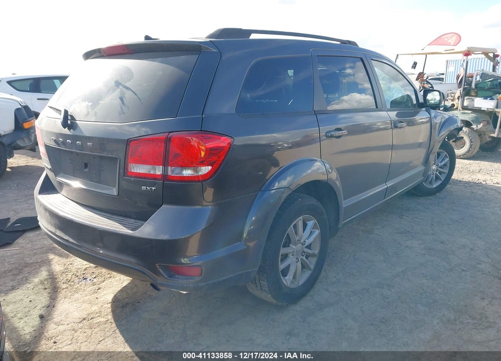 2016 DODGE JOURNEY SXT VIN: 3C4PDCBB2GT104781