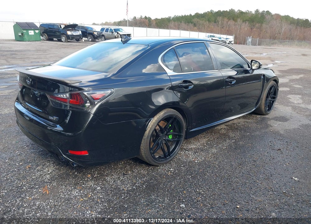 2016 LEXUS GS-F VIN: JTHBP1BL8GA001255