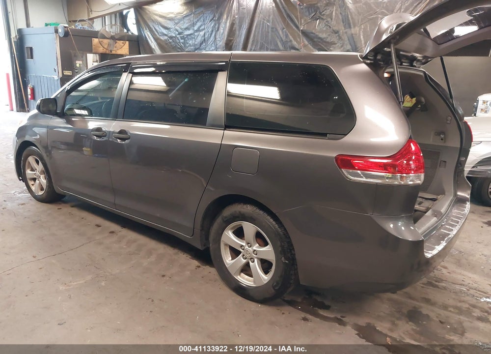 2013 TOYOTA SIENNA L V6 7 PASSENGER VIN: 5TDZK3DC1DS282384