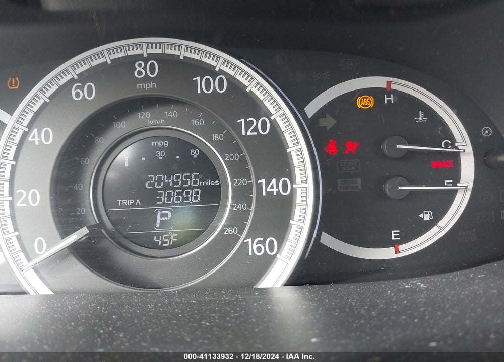 2013 HONDA ACCORD LX VIN: 1HGCR2F36DA192400
