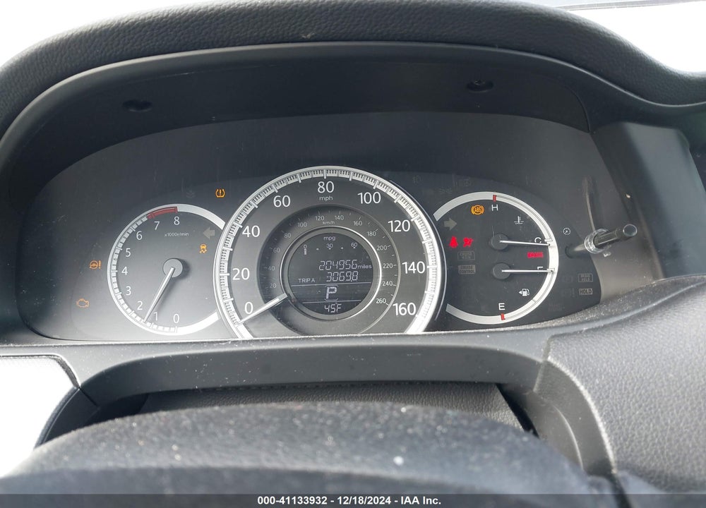2013 HONDA ACCORD LX VIN: 1HGCR2F36DA192400