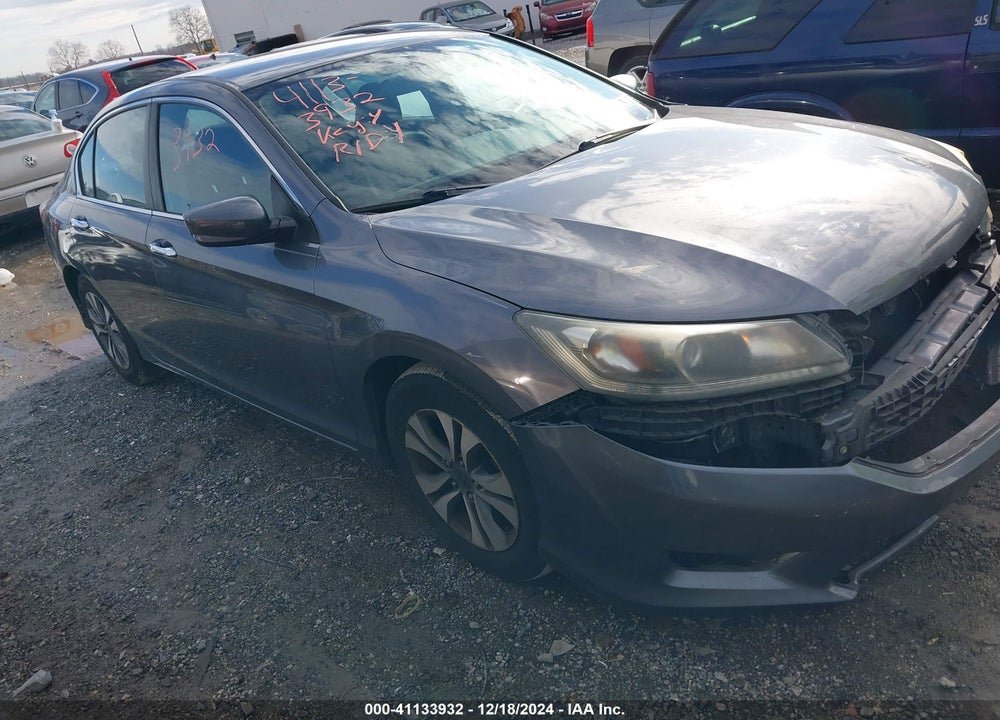 2013 HONDA ACCORD LX VIN: 1HGCR2F36DA192400