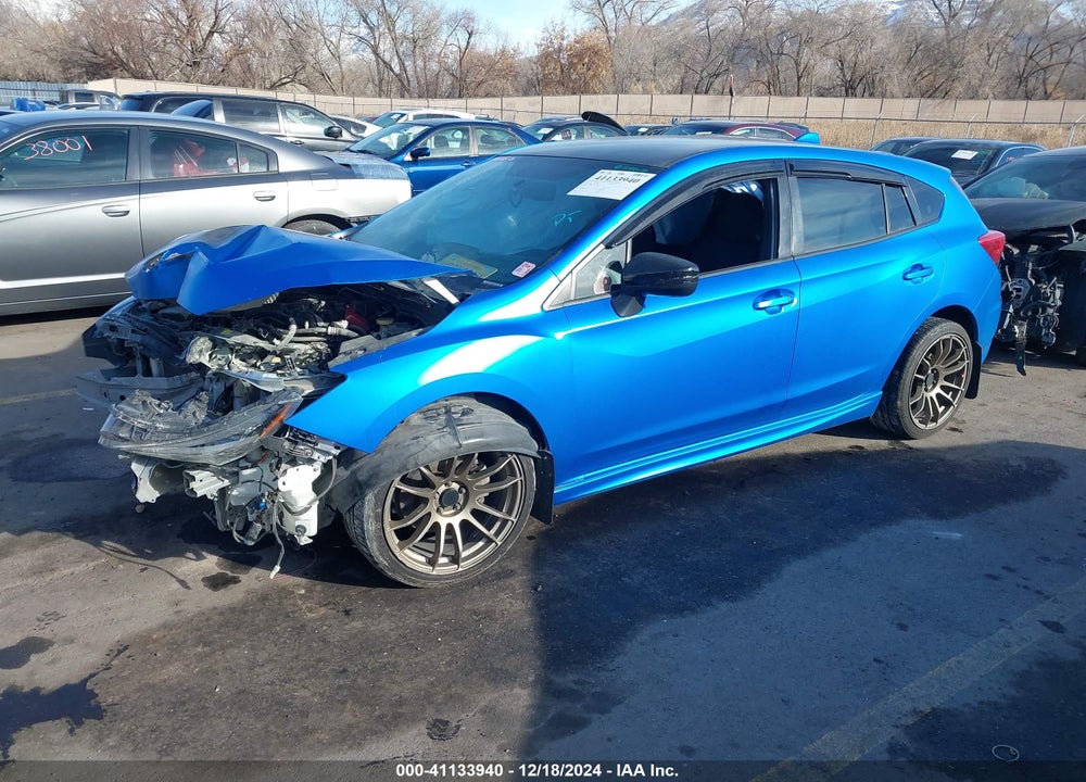 2017 SUBARU IMPREZA VIN: 4S3GTAK68H3709301