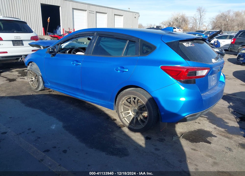 2017 SUBARU IMPREZA VIN: 4S3GTAK68H3709301
