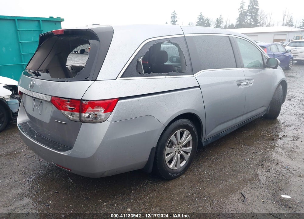 2016 HONDA ODYSSEY SE VIN: 5FNRL5H35GB151406