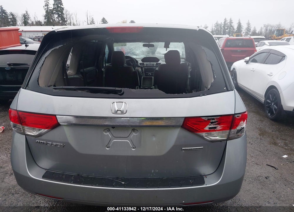2016 HONDA ODYSSEY SE VIN: 5FNRL5H35GB151406