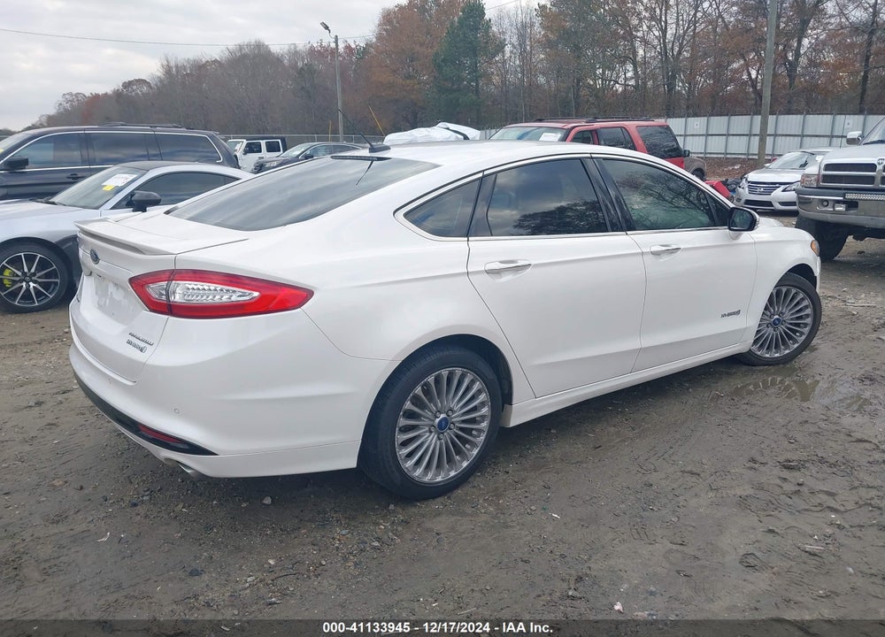 2014 FORD FUSION HYBRID TITANIUM VIN: 3FA6P0RU6ER211700