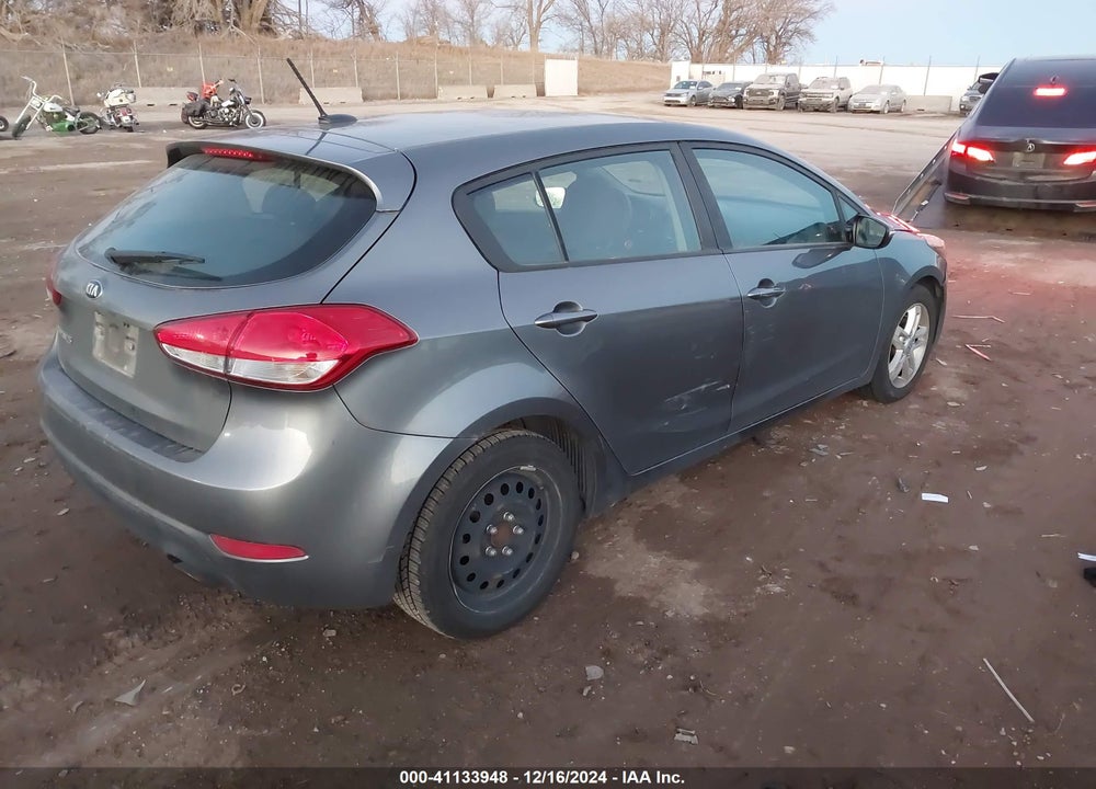2016 KIA FORTE LX VIN: KNAFK5A86G5637426